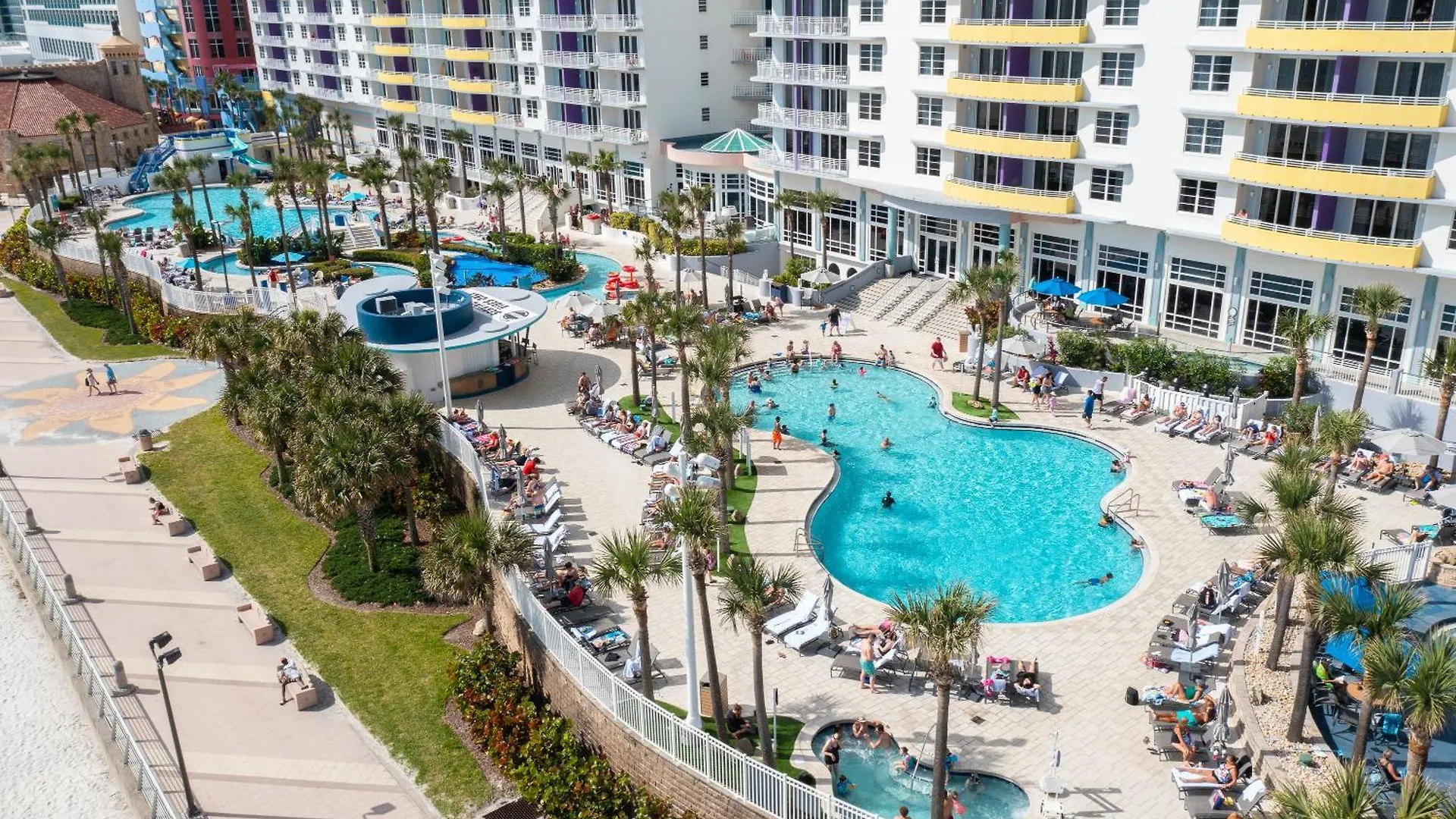 Oceanfront Bliss 2 Bedroom Retreat With Direct Ocean Front Balcony At The Wyndham Ocean Walk Resort 데이토나 비치 0*,  미국