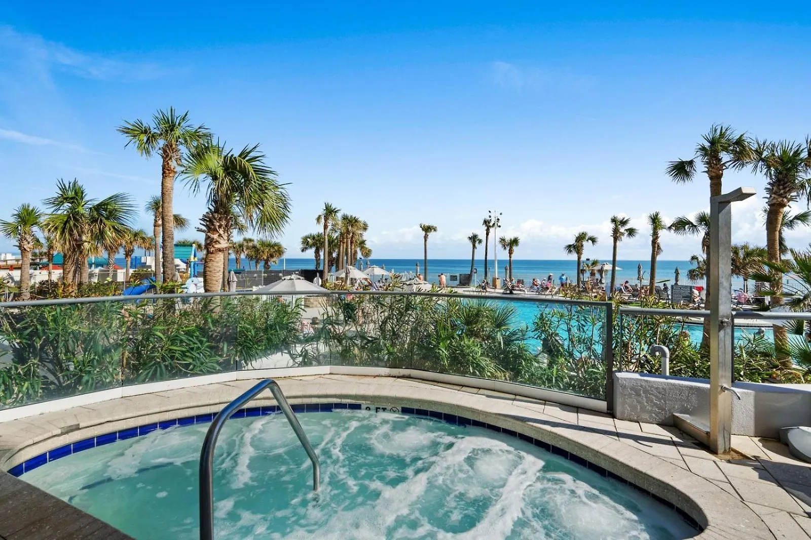 펜션 Oceanfront Bliss 2 Bedroom Retreat With Direct Ocean Front Balcony At The Wyndham Ocean Walk Resort 데이토나 비치 미국