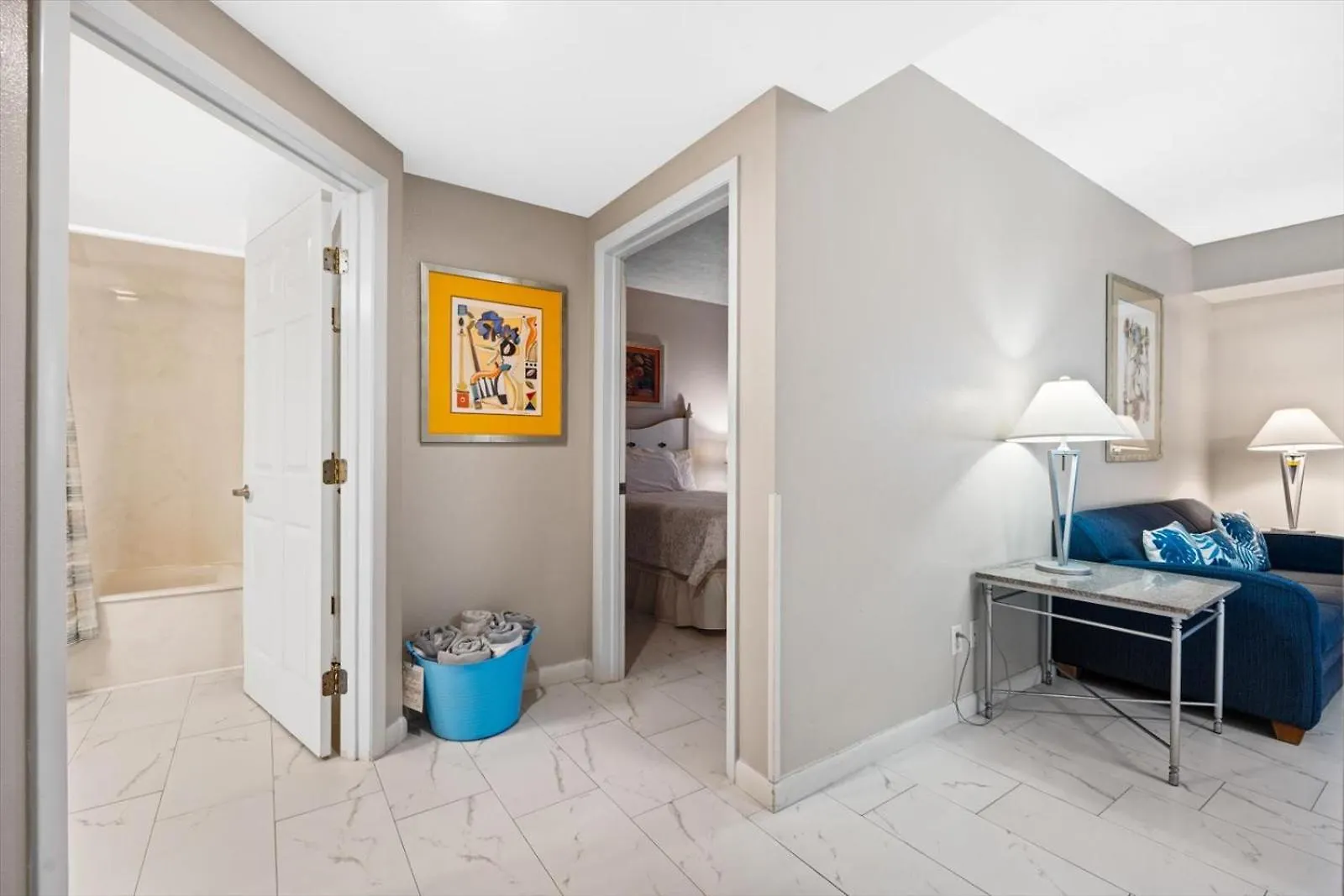Oceanfront Bliss 2 Bedroom Retreat With Direct Ocean Front Balcony At The Wyndham Ocean Walk Resort 데이토나 비치 펜션